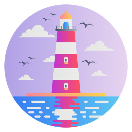 Lighthouse  Illustration