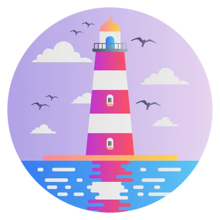 Lighthouse  Illustration