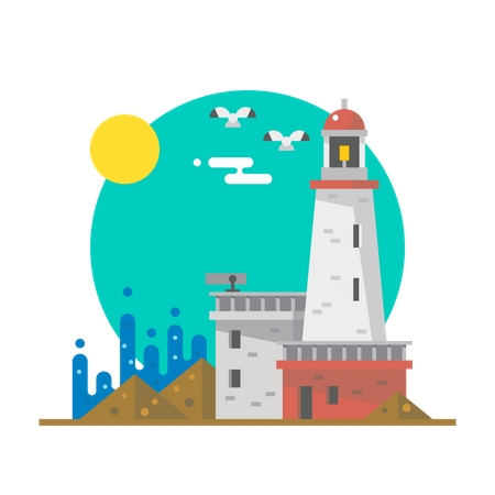 Lighthouse  イラスト