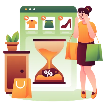 An Illustration Of Limited Time Discount Illustration