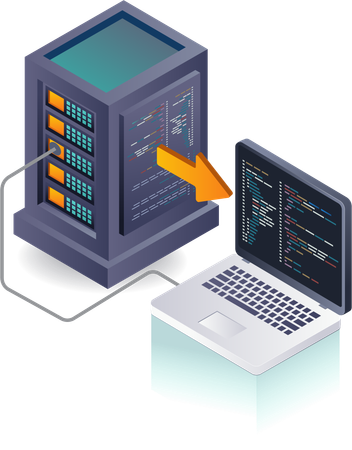 Linguagens de programação para desenvolvimento no lado do servidor  Ilustração