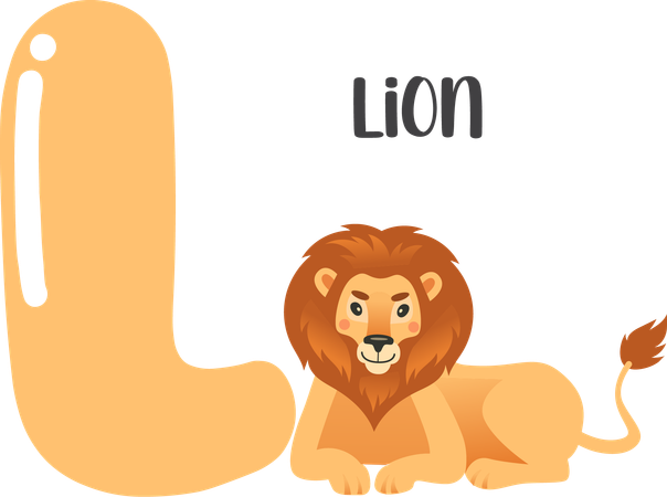 Lion  일러스트레이션