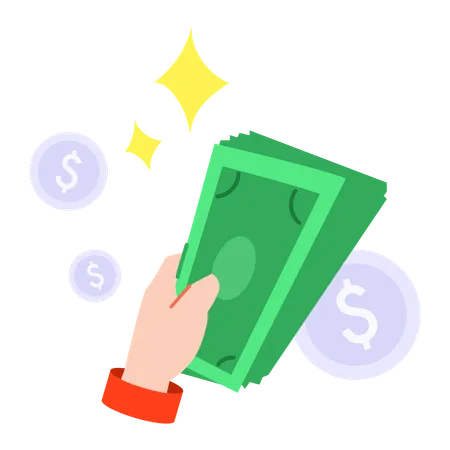 Liquid Cash  Illustration