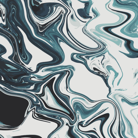 Liquid marble texture design, colorful marbling surface, vibrant abstract paint design  Illustration