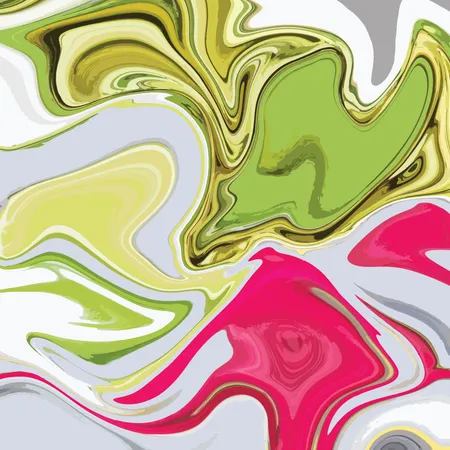 Liquid marble texture design, colorful marbling surface, vibrant abstract paint design  Illustration