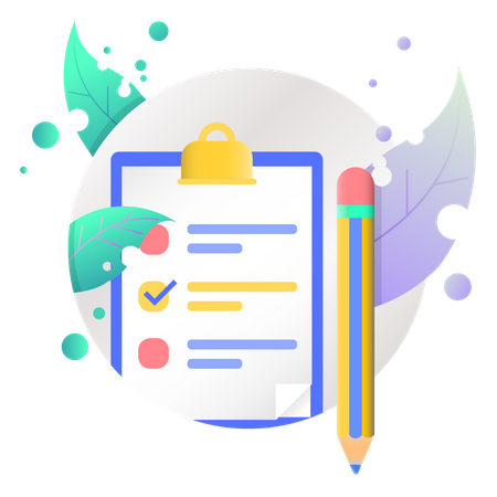 Lista de controle  Ilustração