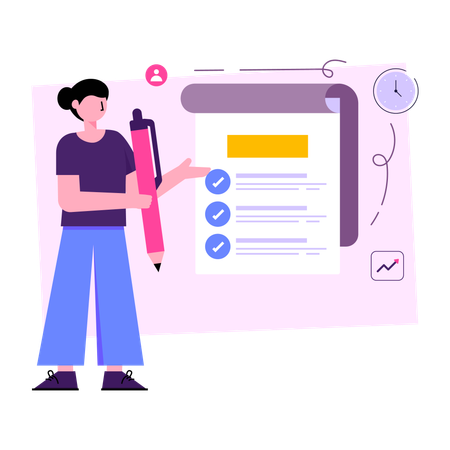 Lista de Verificación  Ilustración