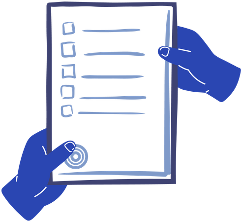 Liste de choses à faire  Illustration