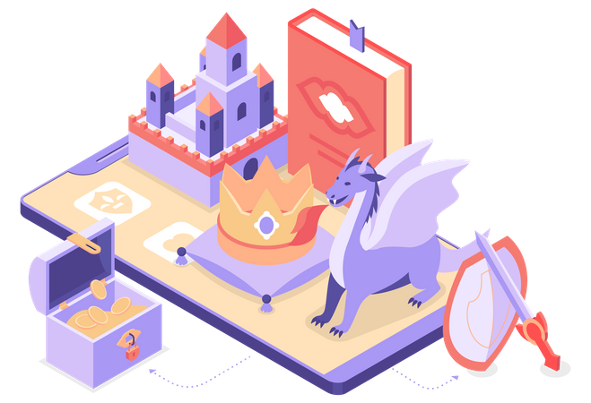 Literatura de fantasia  Ilustração