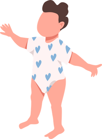 Little baby Illustration