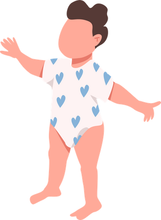 Little baby  Illustration
