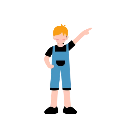 Little boy  Illustration