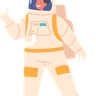 illustrations of astronaut boy