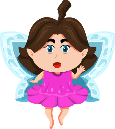 Little Fairy  Illustration