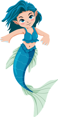 Little Mermaid  Illustration