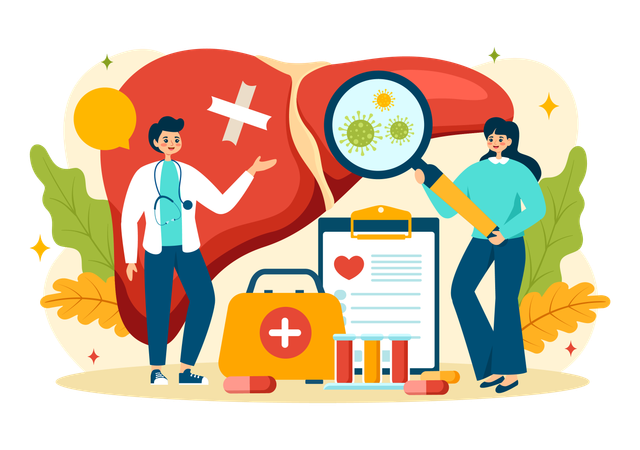 Liver Care  イラスト