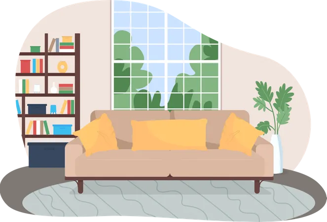 Living room Illustration
