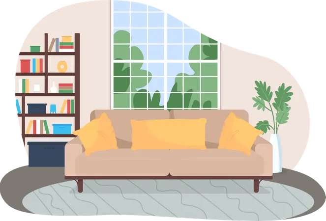 Living room  Illustration