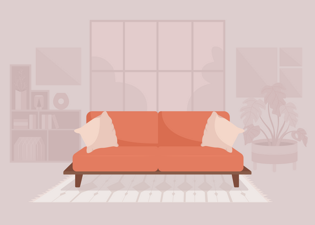 Living room  Illustration