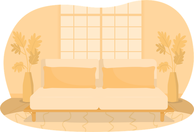 Living room  일러스트레이션