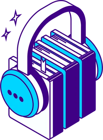 Livre audio  Illustration