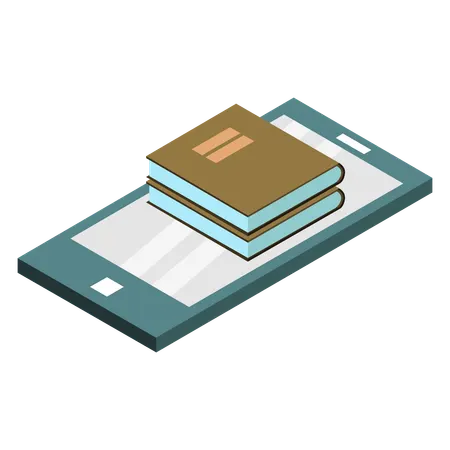 Livre numérique  Illustration