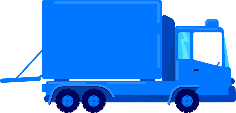 LKW-Fahrzeug  Illustration