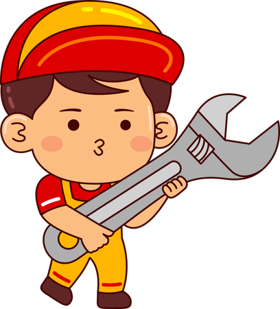 Llave de sujeción mecánica  Ilustración