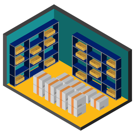 Loading area  Illustration