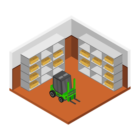 Loading area  Illustration