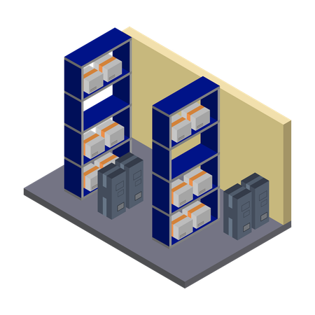 Loading area  Illustration