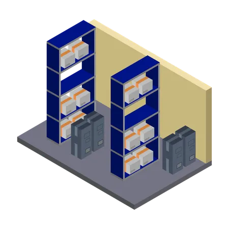 Loading area  Illustration