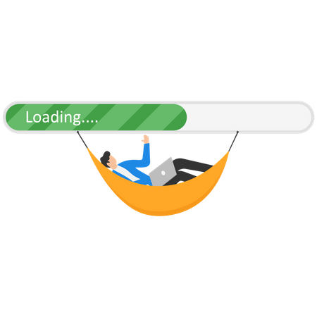 Loading bar  Illustration