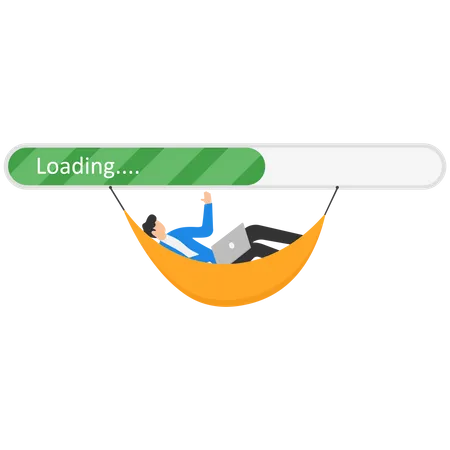 Loading bar  Illustration