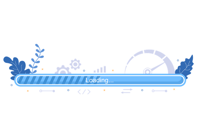 Loading bar  Illustration