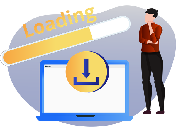 Loading Bar  Illustration