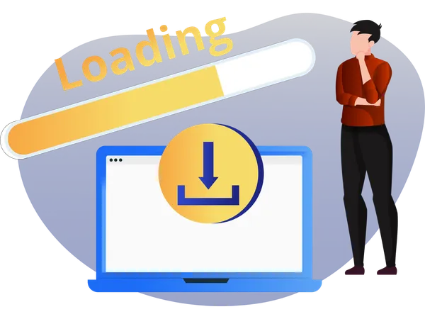 Loading Bar  Illustration