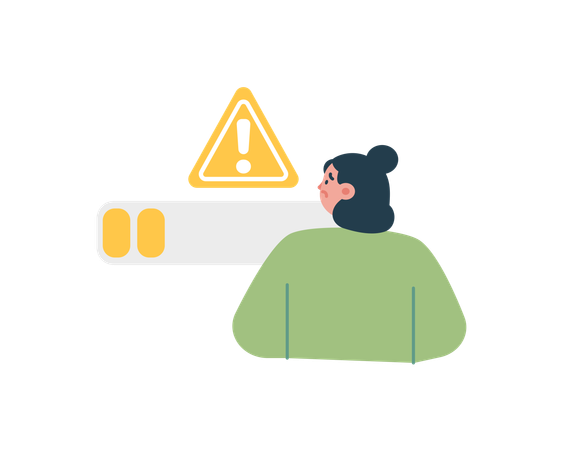 Loading Error  Illustration