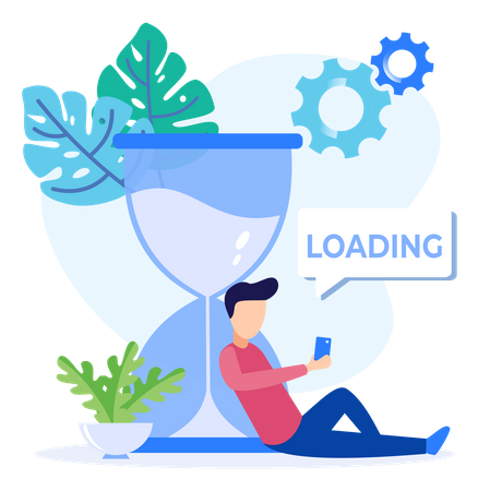 Loading  Illustration