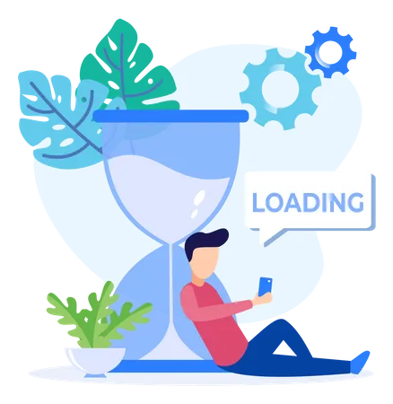 Loading  Illustration