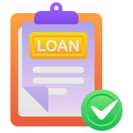 Loan Approved  Illustration