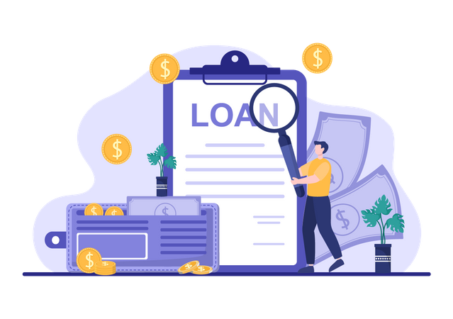 Loan Documentation Illustration