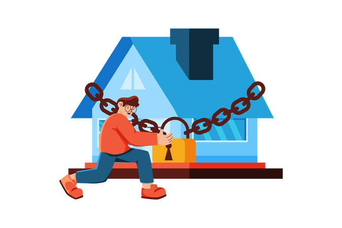 Loan Foreclosure  イラスト