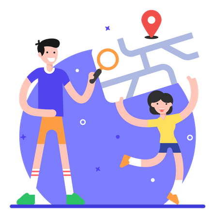 Local SEO  Illustration