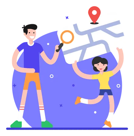 Local SEO  Illustration