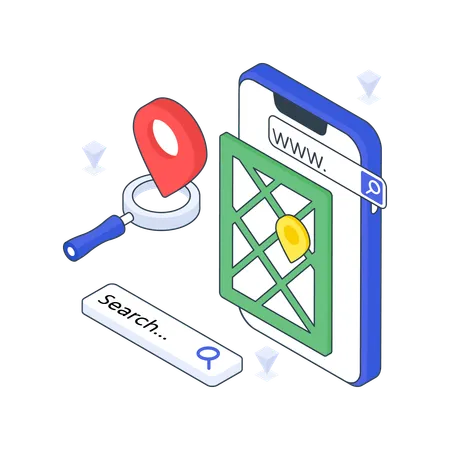 Local Seo  Illustration