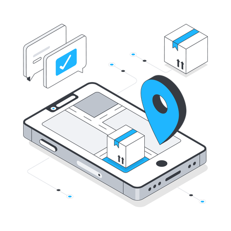 Conformation de localisation  Illustration