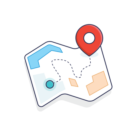 Location Map  Illustration