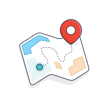 Location Map  Illustration