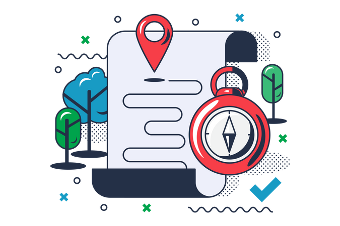 Location map  Illustration